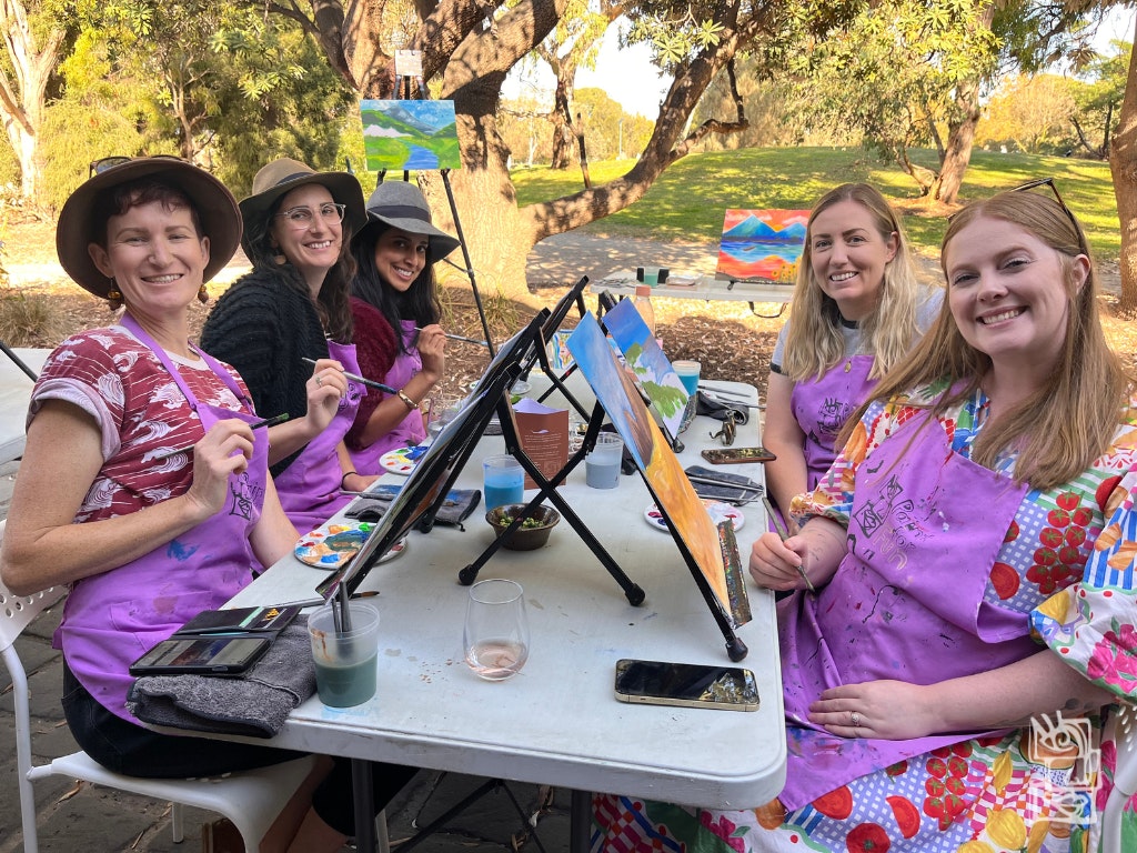 Paint in the Park: Fun Outdoor Painting Class for All Ages