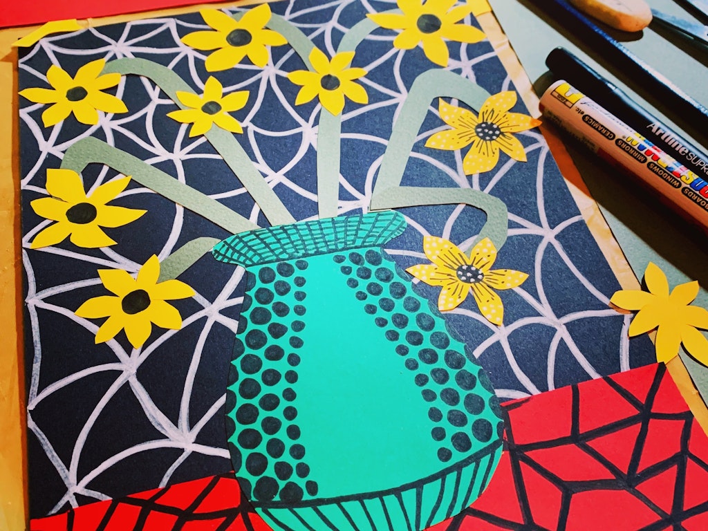 Yayoi Kusama-Inspired Art Class - A is for Art