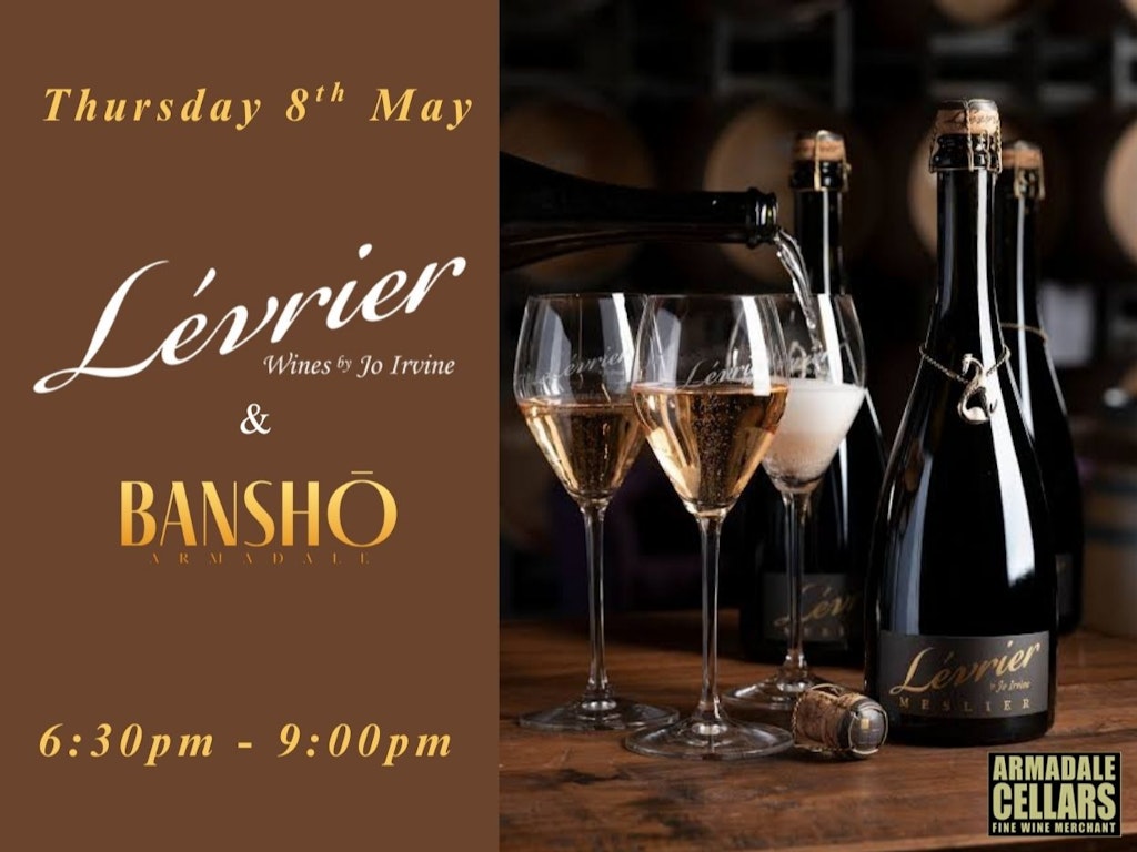 Levrier Wine Dinner at Bansho - Armadale Cellars