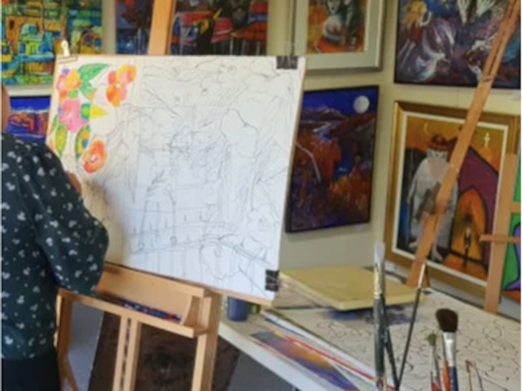 Painting with Acrylics, Oils & Glazes - Peach Tree Arts