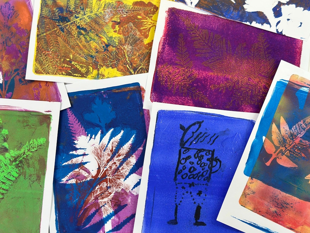 Kids' Experimental Printmaking - Corban Estate Arts Centre