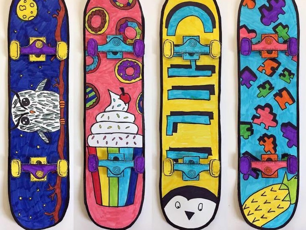 Cardboard Skateboard Design