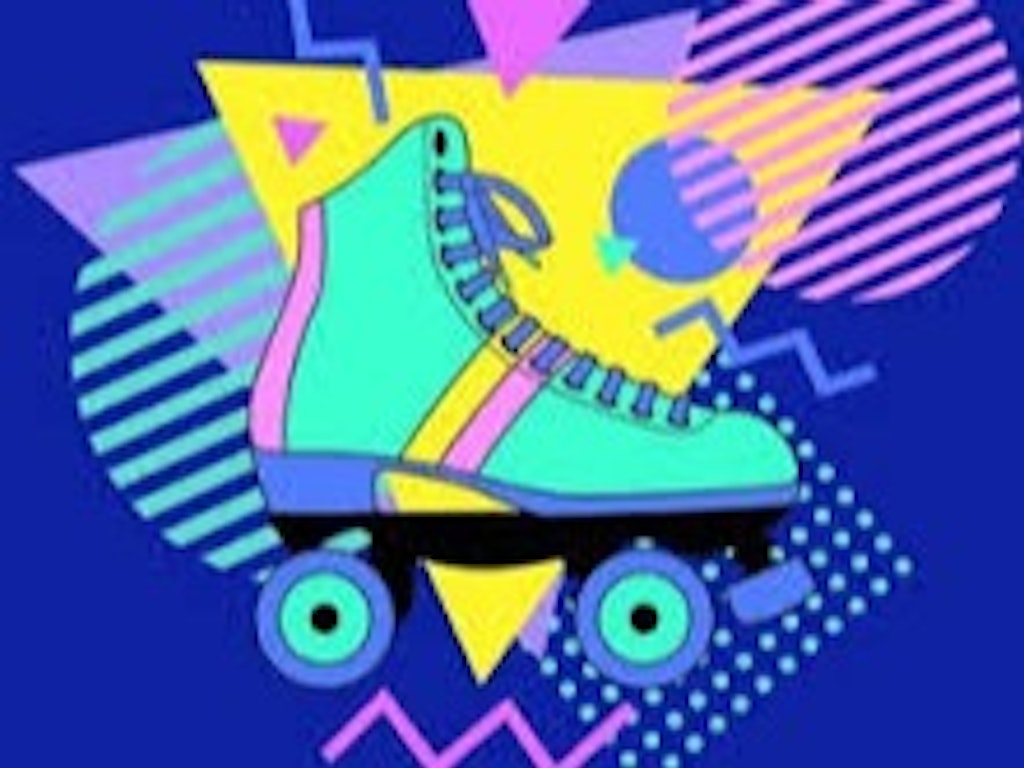 Rollerskates Pop-Art (Holiday Program)