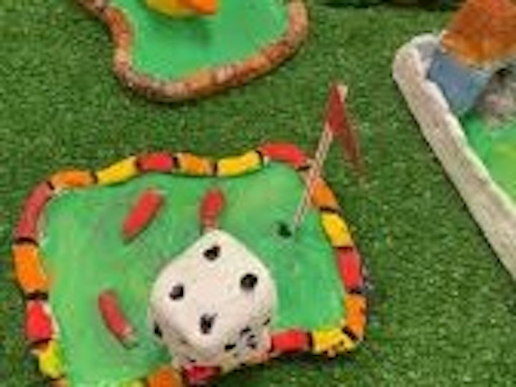 Clay Mini Golf Sculptures (Holiday Program)