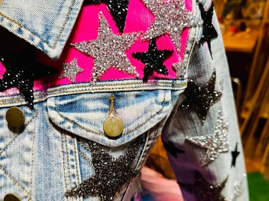 Design Your Custom Denim Jacket Workshop - Aa is for Art