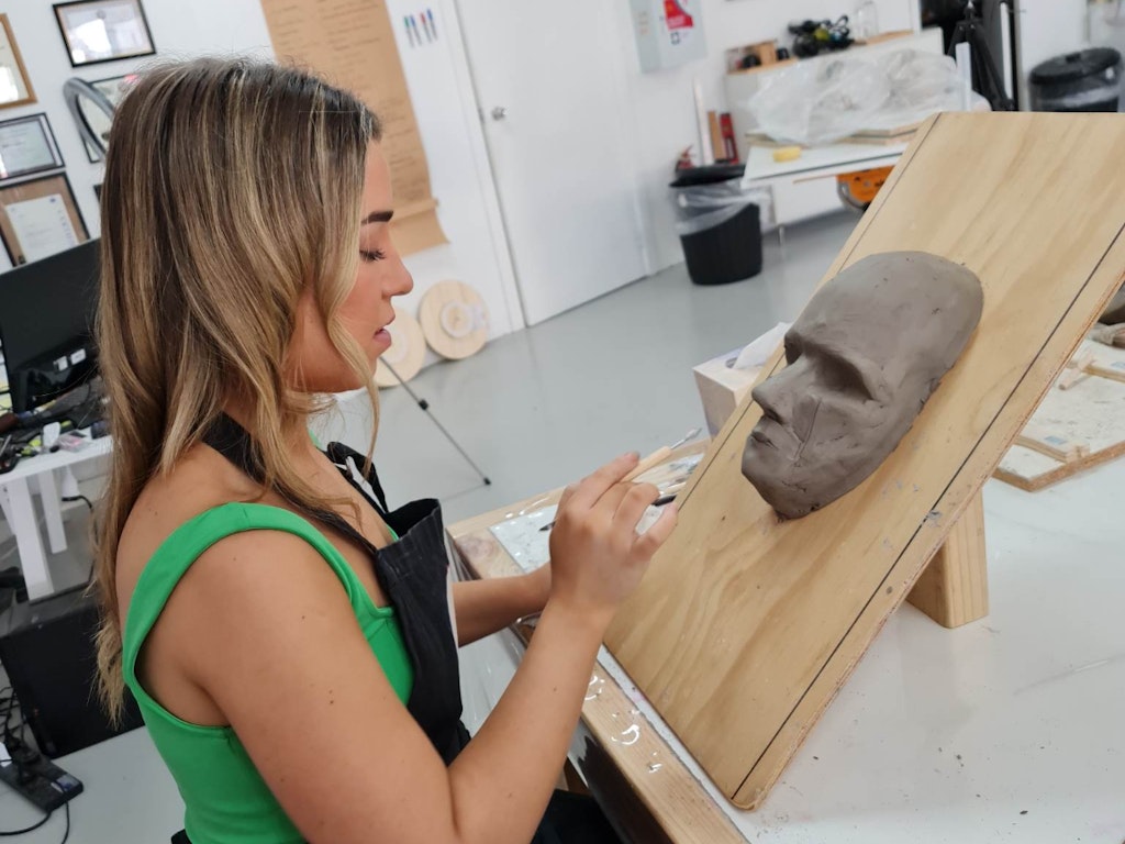 Clay Face Sculpture Basics - Infinite Arts Studio