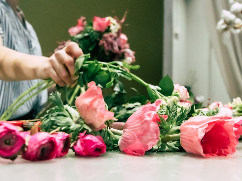 Spring Bouquets Flower Workshop - Melbourne Flower Merchant