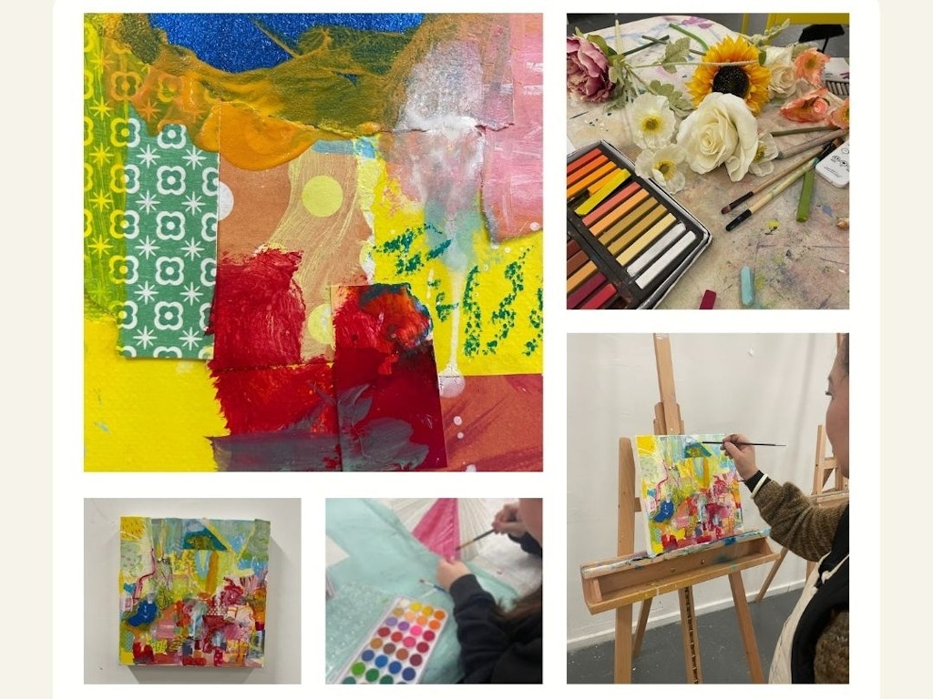 Intro to Painting and Drawing with TINA ALESI