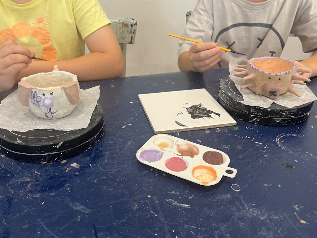 Kids Pottery
school holiday activity
Art and Craft