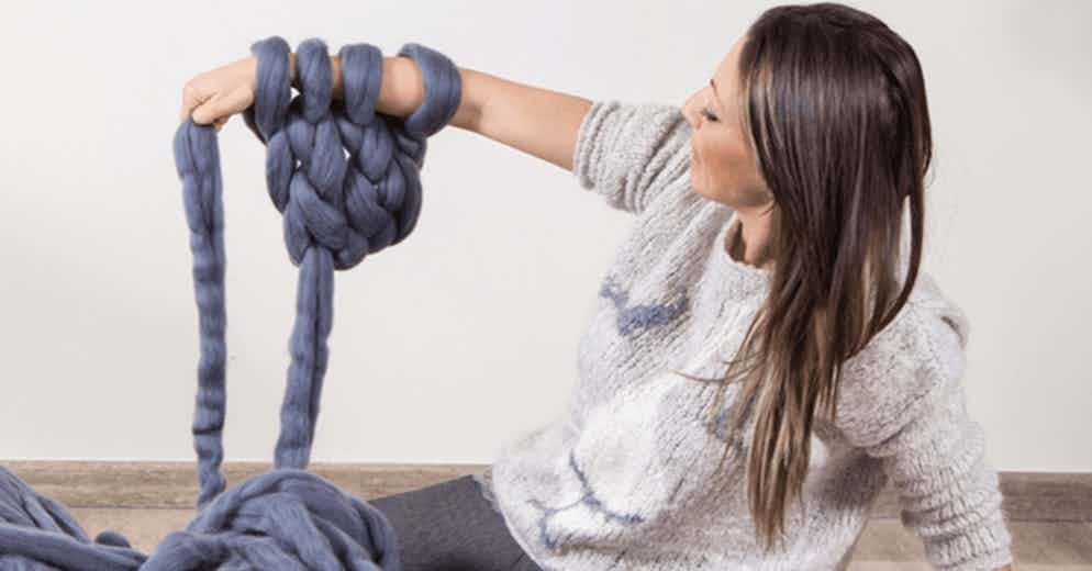 The Art of Arm Knitting