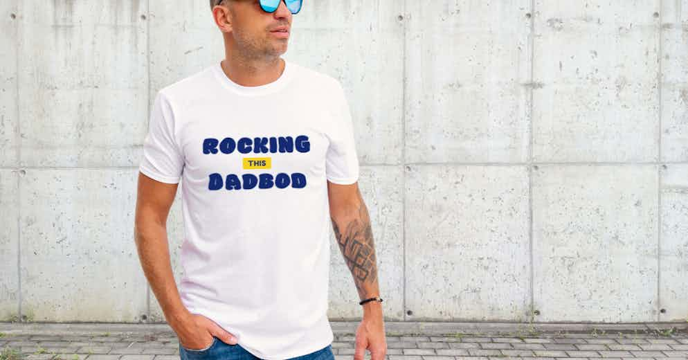 9 DIY Funny Tees To Make Dad LOL