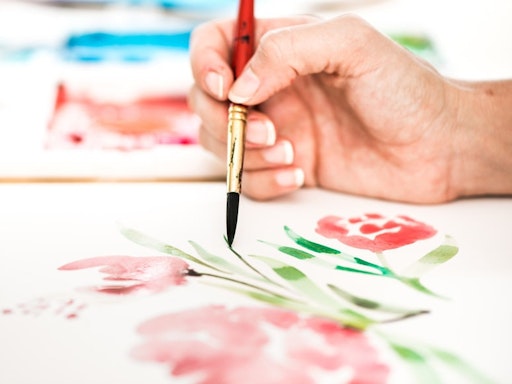 Introduction to Watercolour at Cass Deller Design